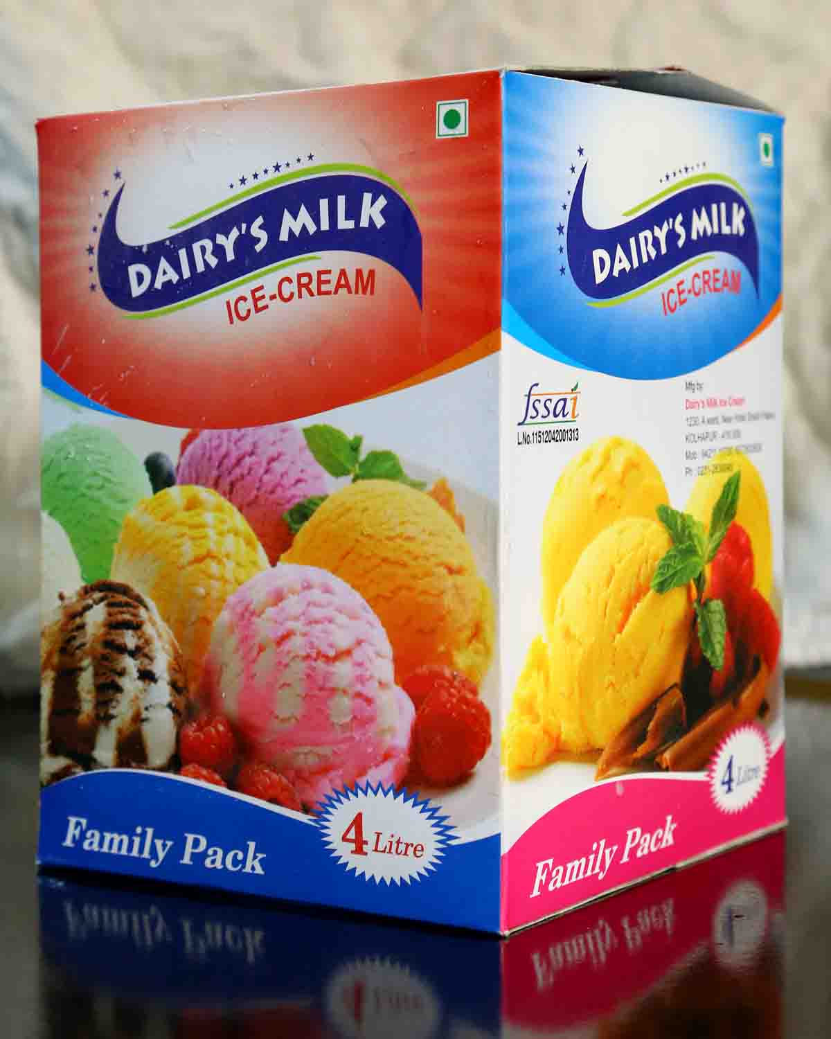 Family Pack Dairys Milk Ice-Cream Kolhapur